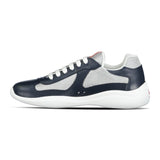 PRADA AMERICAS CUPS NAVY BLUE TRAINERS