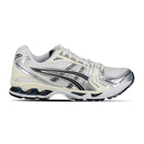 ASICS GEL KYANO 14 WHITE/NAVY WOMEN'S TRAINERS