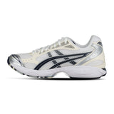 ASICS GEL KYANO 14 WHITE/NAVY WOMEN'S TRAINERS