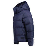 BURBERRY HALSBY PUFFER JACKET NAVY BLUE