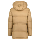 BURBERRY HAWORTH MID LENGTH PUFFER JACKET BEIGE