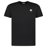 MONCLER LOGO PATCH COTTON T-SHIRT (PACK OF THREE) BLACK