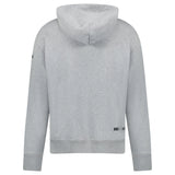 MONCLER GRENOBLE LOGO HOODIE GREY