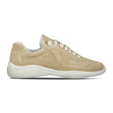 PRADA AMERICAS CUPS BEIGE SUEDE