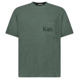 KITH LOGO T-SHIRT DARK GREEN