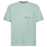 KITH LOGO T-SHIRT LIGHT GREEN