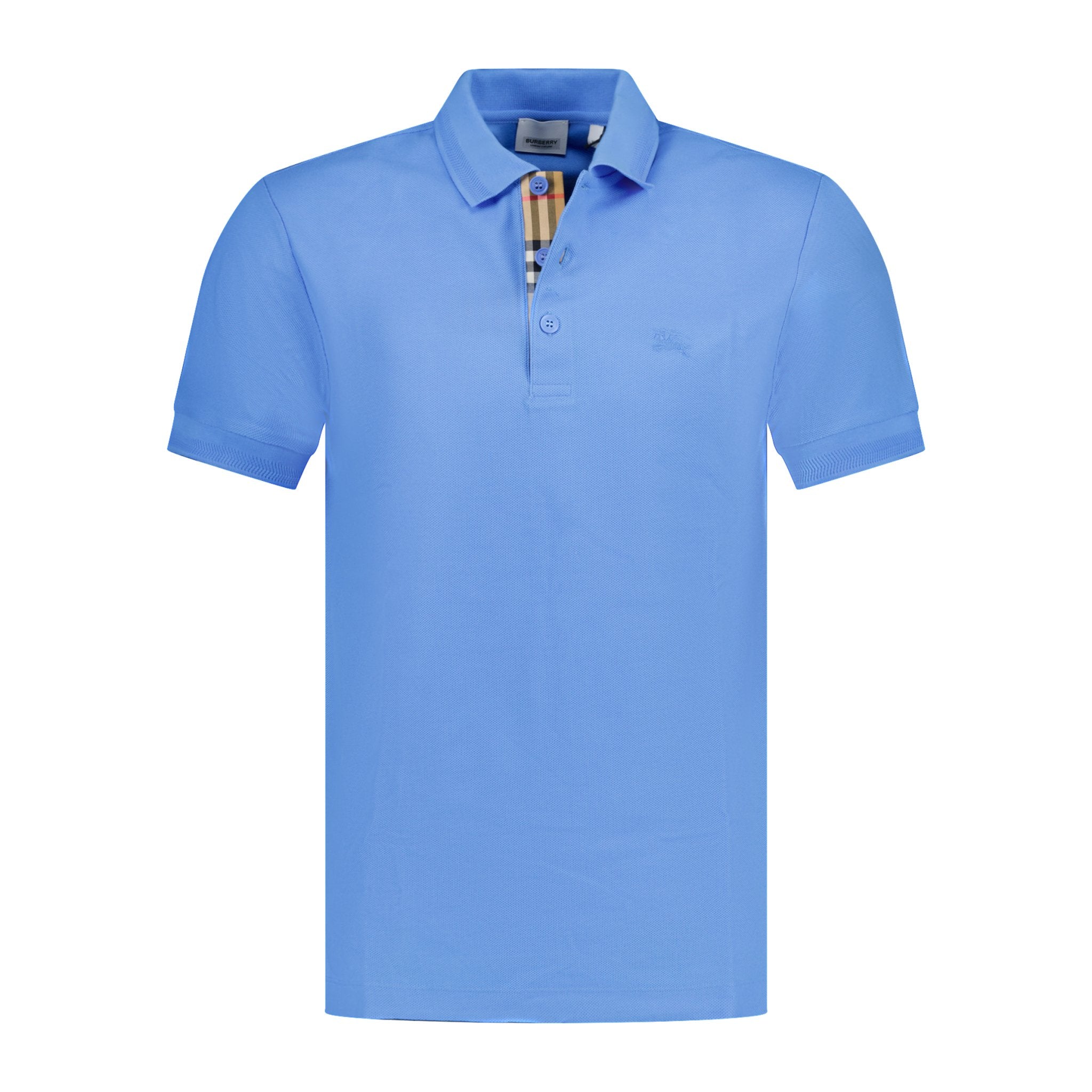 Burberry 'Eddie' Polo-Shirt Blue - Boinclo ltd