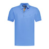 BURBERRY 'EDDIE' POLO-SHIRT BLUE