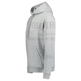 BURBERRY HORSEFERRY PULLOVER HOODIE GREY/WHITE