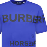 BURBERRY HORSEFERRY T-SHIRT BLUE