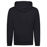 BURBERRY HOVE CHECK HOOD EMBROIDERY LOGO HOODIE BLACK