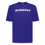 Burberry Logo Print T-Shirt Blue - Boinclo ltd