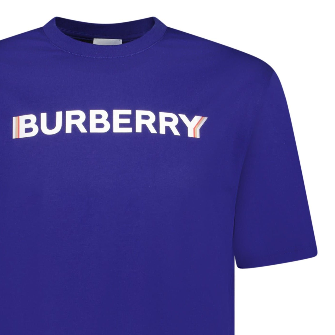 Burberry Logo Print T-Shirt Blue - Boinclo ltd