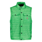 Moncler 'Ollon' Fabric Gilet Green - Boinclo ltd - Outlet Sale Under Retail