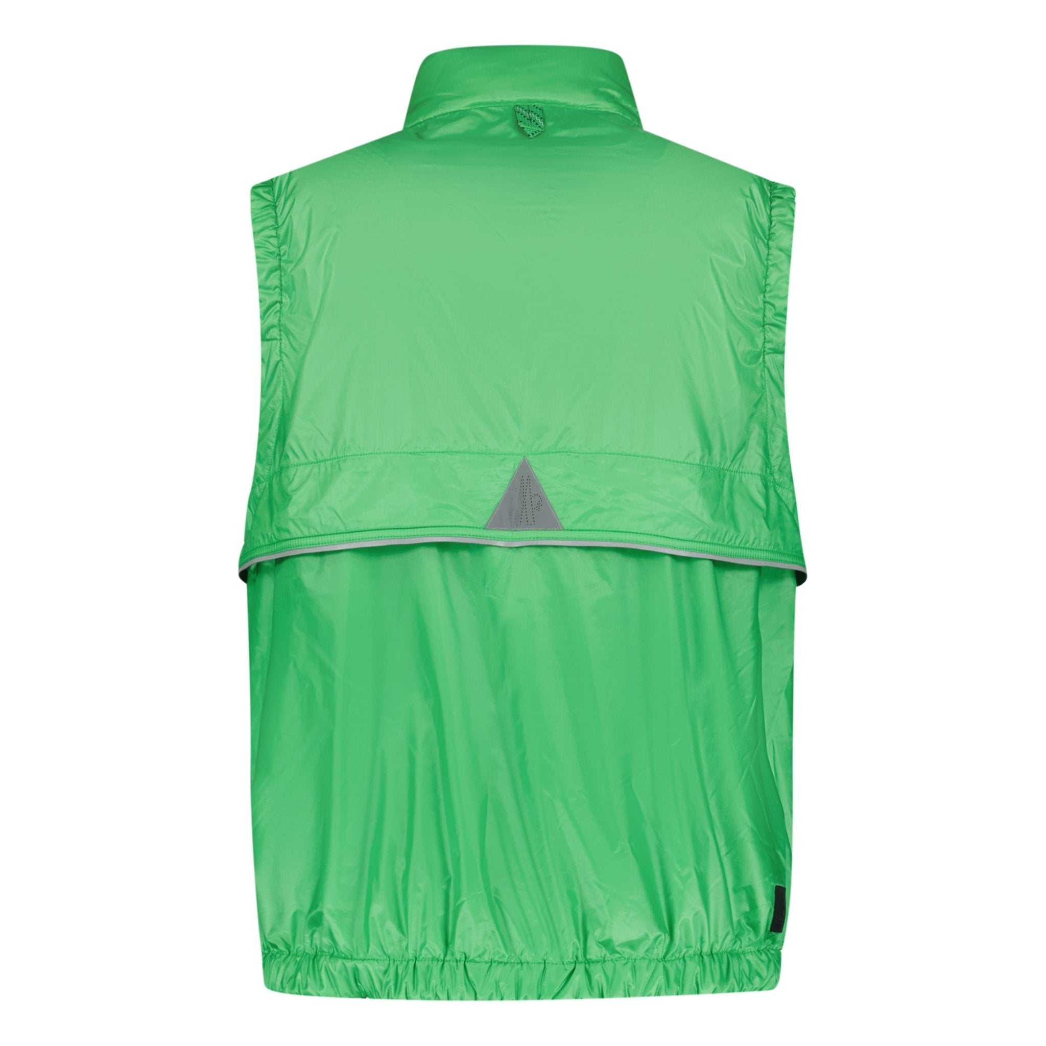 Moncler 'Ollon' Fabric Gilet Green - Boinclo ltd - Outlet Sale Under Retail