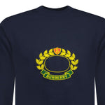 Burberry Addiscombe Crest Logo Sweatshirt Navy - Boinclo ltd