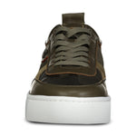 Christian Louboutin Happy Rui Flat Trainers Army Green - Boinclo ltd