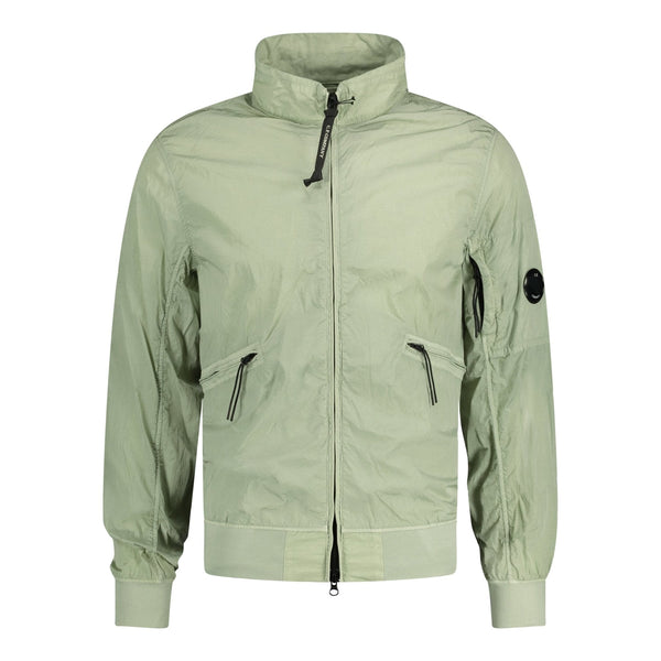 Chrome Nylon Jacket Mint – AffluentAttire