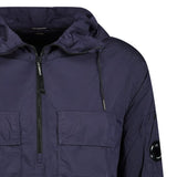 CP Company Chrome Nylon Lens Jacket Navy - Boinclo ltd