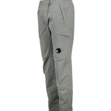 C.P. Company Lens Stretch Sateen Cargo Pants Grey - Boinclo ltd