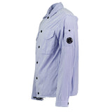 CP Company Military Ice Blue Overshirt Jacket - Boinclo ltd