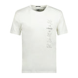 CP Company Small Logos T-Shirt White - Boinclo ltd