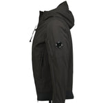 CP Company Softshell Hooded Arm Lens Jacket Black - Boinclo ltd