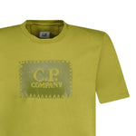 CP Company Stitch Print T-Shirt Olive - Boinclo ltd