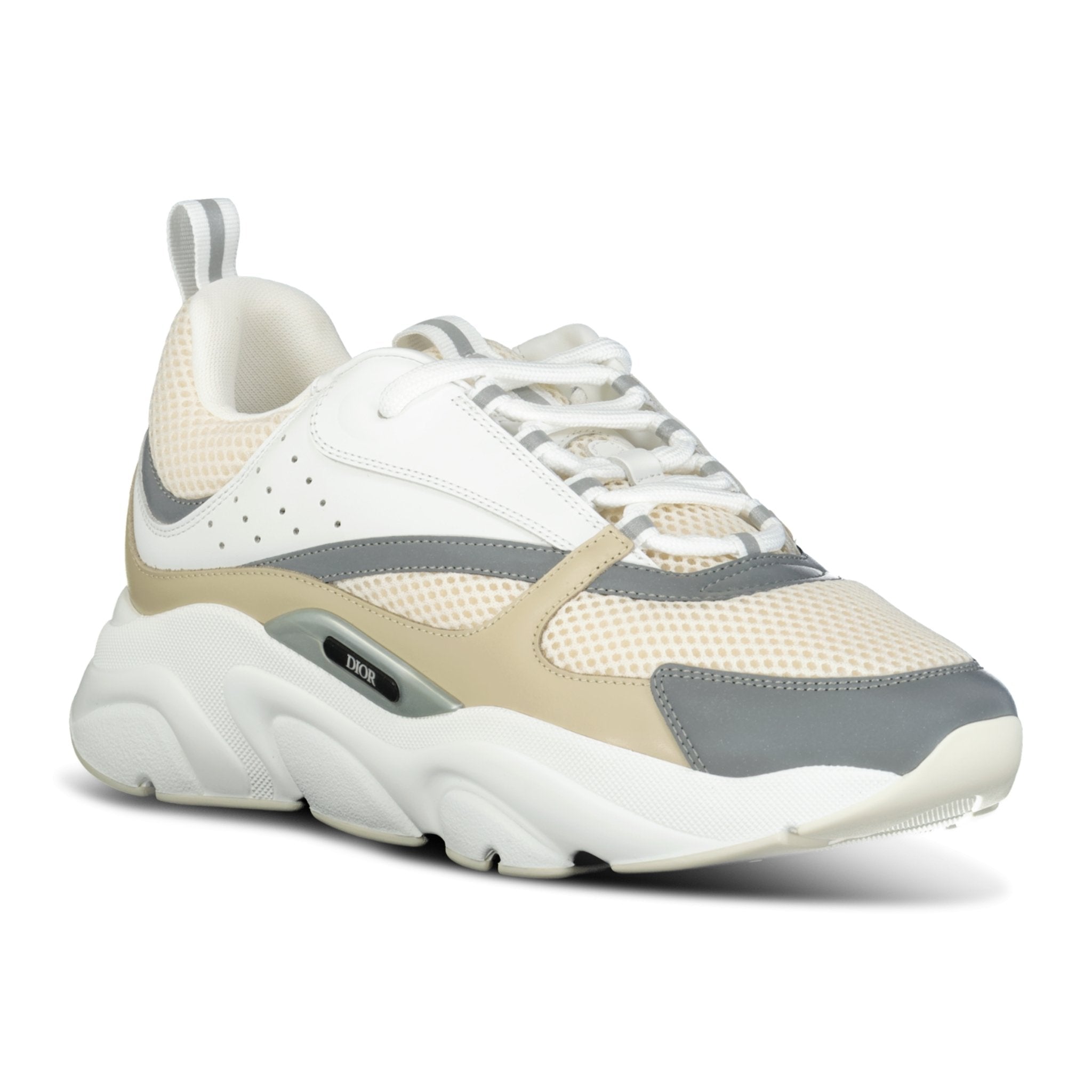 DIOR B22 MESH TRAINER BEIGE & WHITE – AffluentAttire