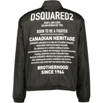 DSquared2 Back Print Jacket Black - Boinclo ltd