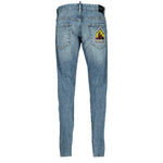 DSquared2 'Sexy Twist' Light Blue Slim Fit Jeans - Boinclo ltd