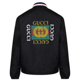 Gucci 'Coach' Logo Jacket Black - Boinclo ltd