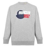 Moncler 1952 Print Sweatshirt Grey - Boinclo ltd