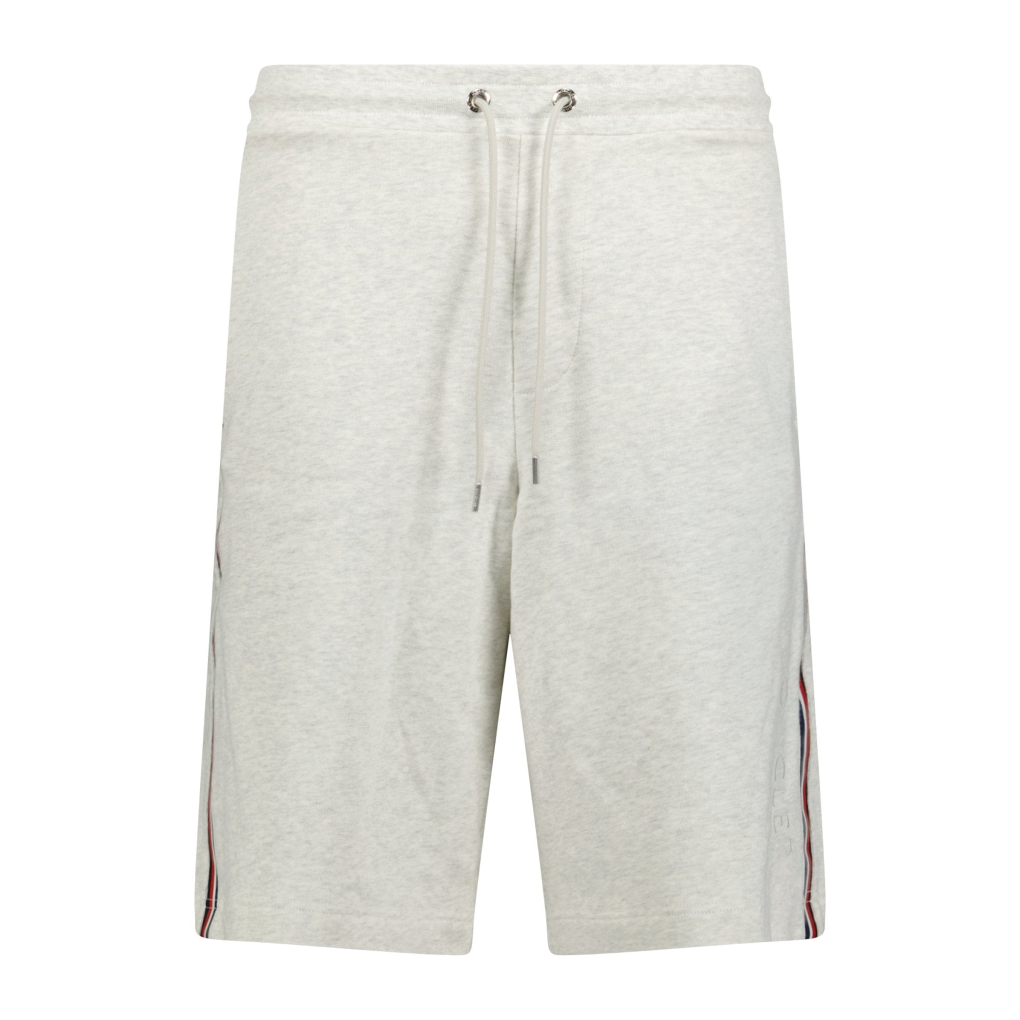 Moncler Bermuda Striped Logo Shorts Grey - Boinclo ltd