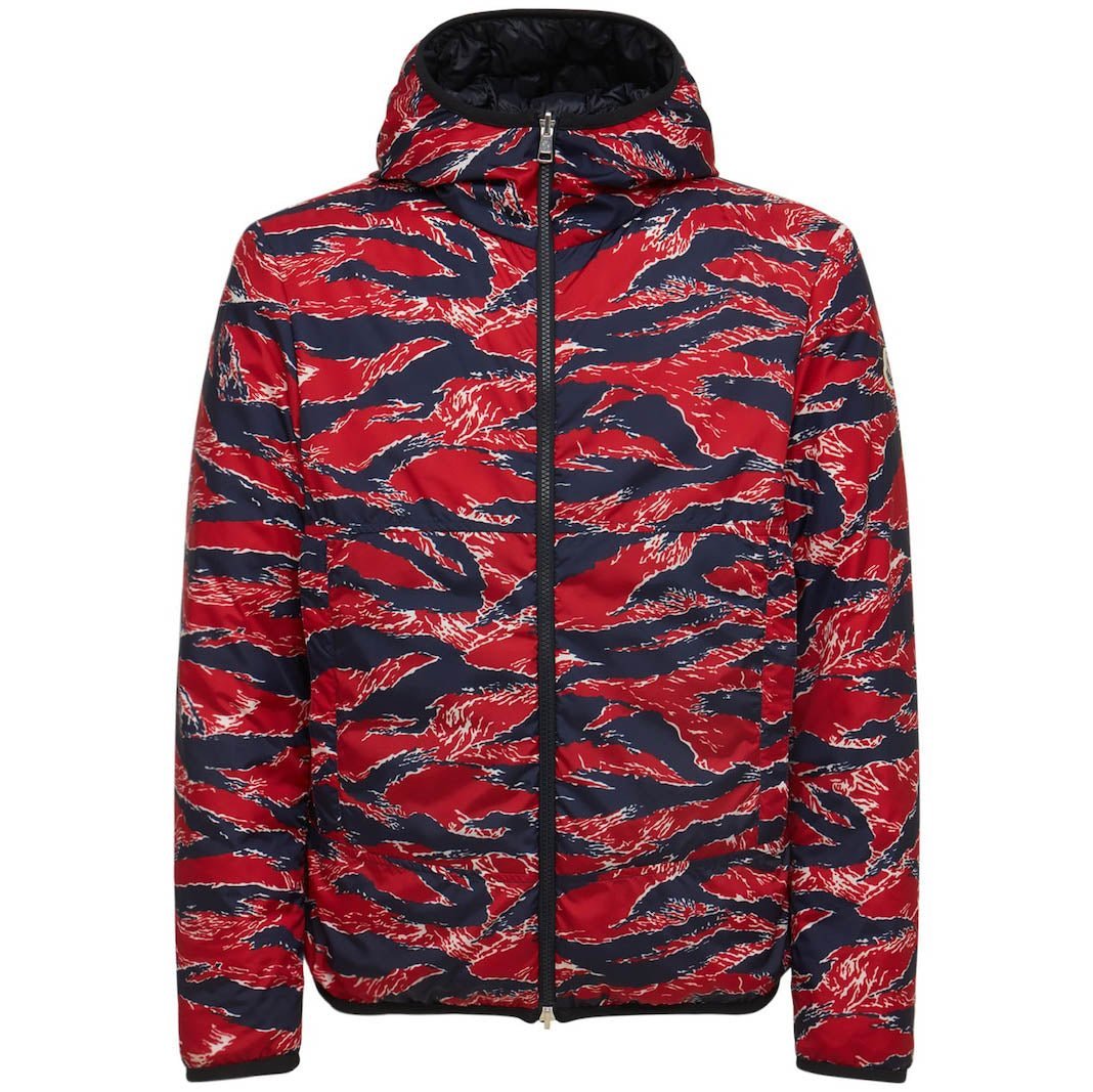 Moncler 'Bressay' Reversible Jacket Red/Navy - Boinclo ltd