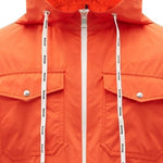 Moncler 'Carion' Hooded Technical Jacket Orange - Boinclo ltd