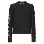 OFF-White Arrow Black Knitted Jumper - Boinclo ltd