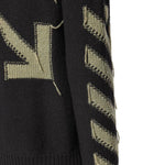 OFF-White Arrow Black Knitted Jumper - Boinclo ltd