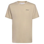 OFF-WHITE Caravaggio Arrow Slim Fit T-Shirt Sand - Boinclo ltd
