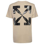 OFF-WHITE Caravaggio Arrow Slim Fit T-Shirt Sand - Boinclo ltd