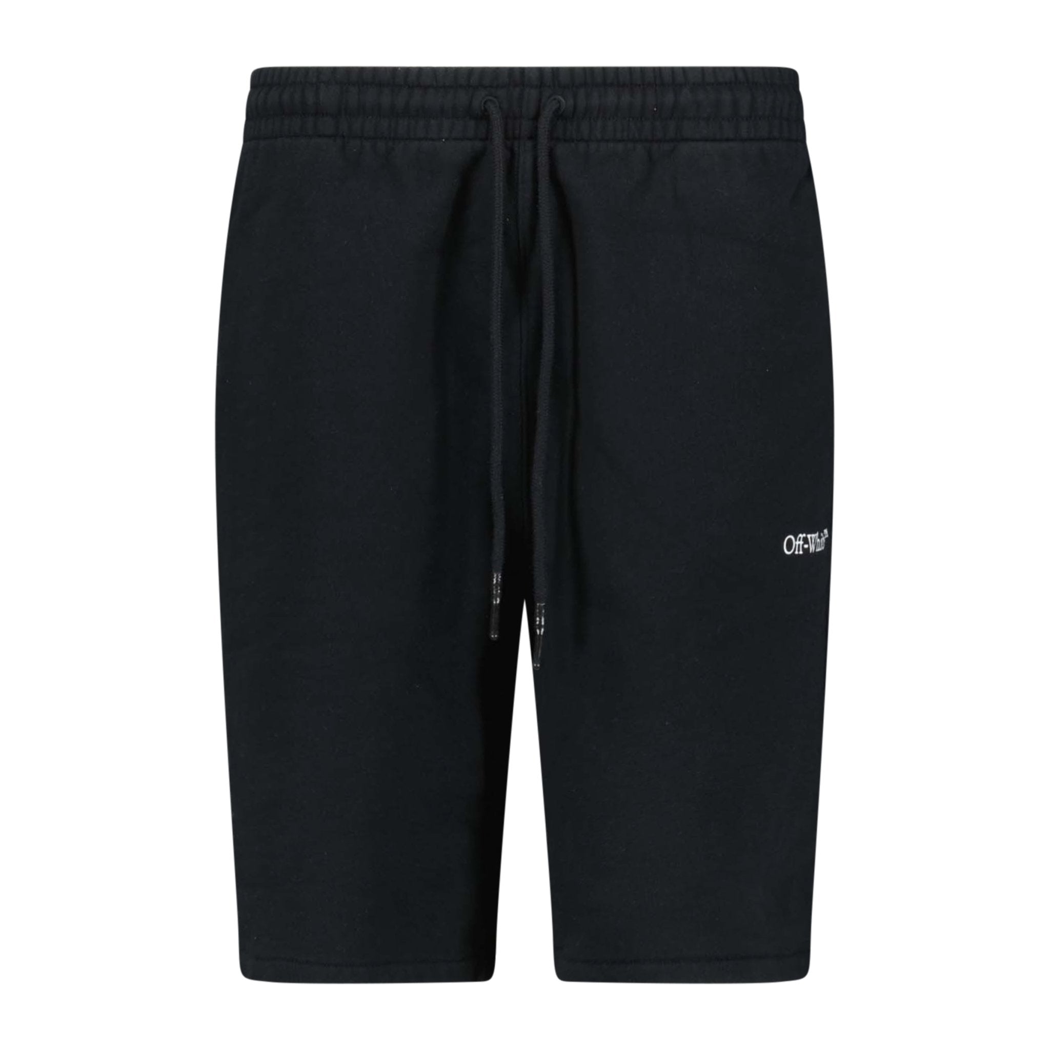 OFF-WHITE Cotton Sweat Shorts Black - Boinclo ltd