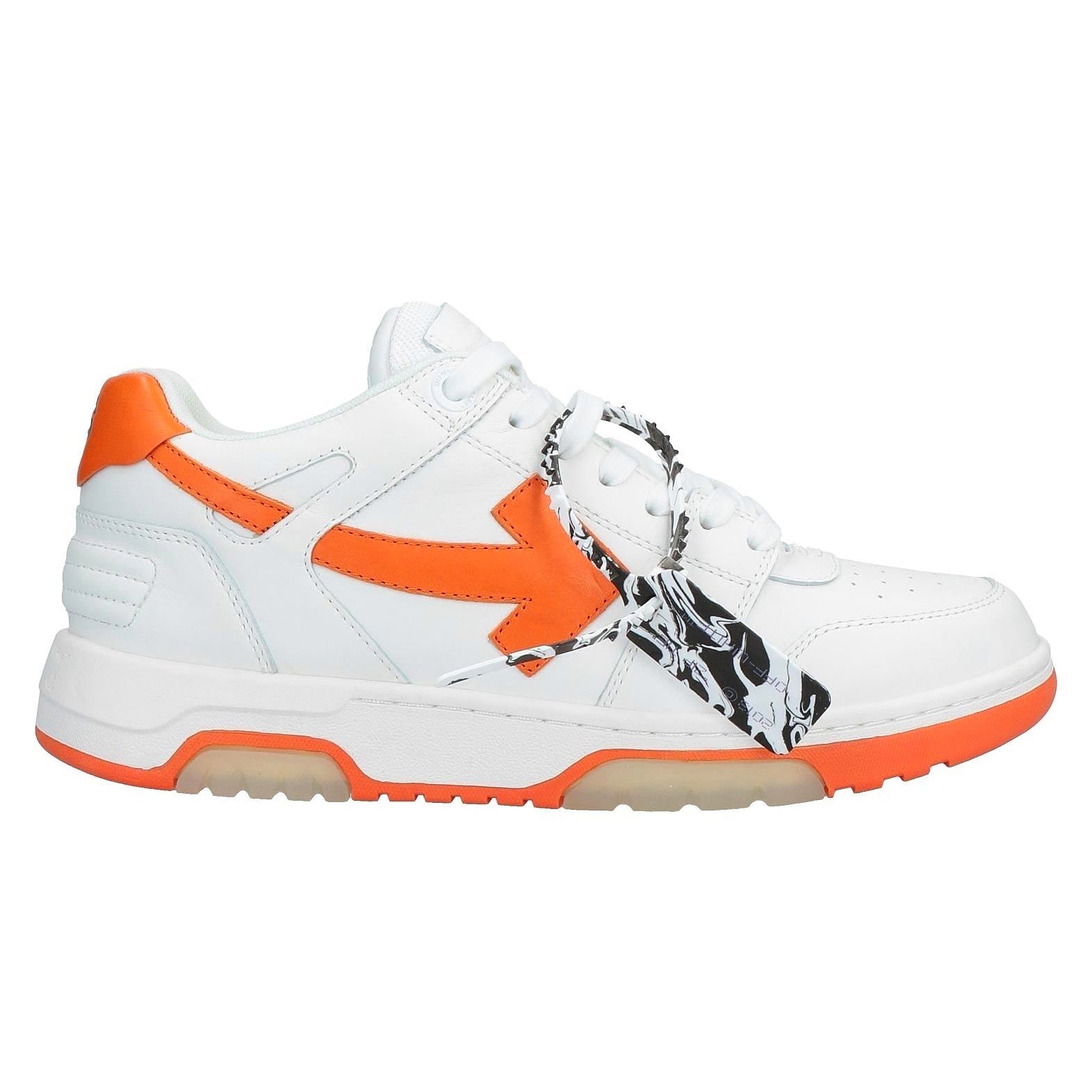 Off white shoes hot sale orange tag