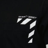 Off White Pocket Logo T-shirt Black - Boinclo ltd