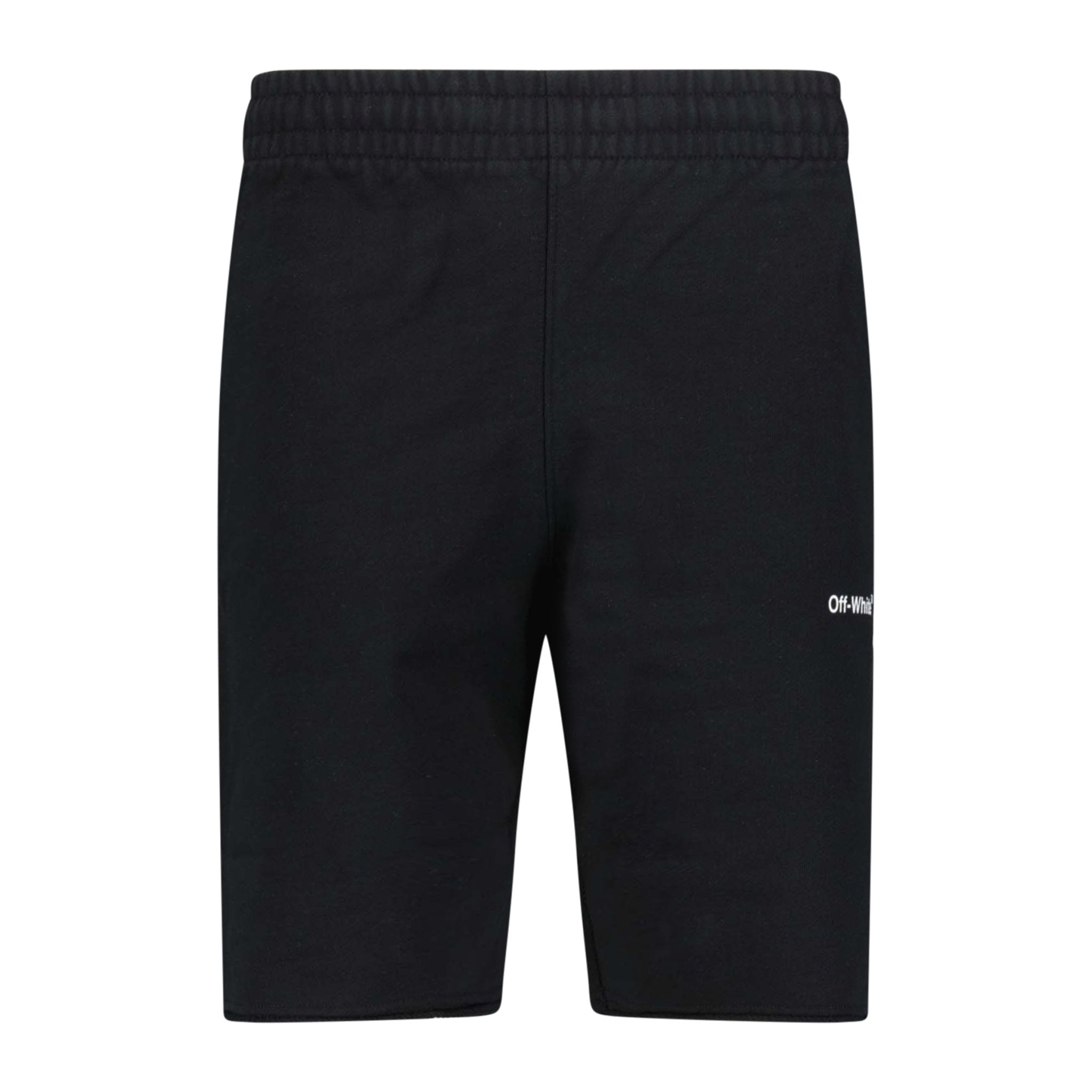 OFF-WHITE Wave Cotton Sweat Shorts Black - Boinclo ltd