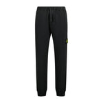 Stone Island Badge Cotton Sweat Pants Black - Boinclo ltd