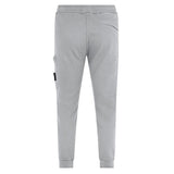 Stone Island Badge Cotton Sweat Pants Grey Marl - Boinclo ltd