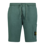 Stone Island Cotton Sweat Shorts Forest Green - Boinclo ltd