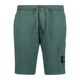 Stone Island Cotton Sweat Shorts Forest Green - Boinclo ltd