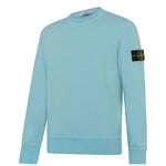 Stone Island Cotton Sweatshirt Acqua - Boinclo ltd