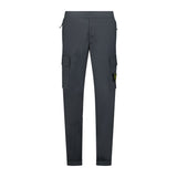 Stone Island Cuffed Leg Cargo Trousers Charcoal Grey - Boinclo ltd